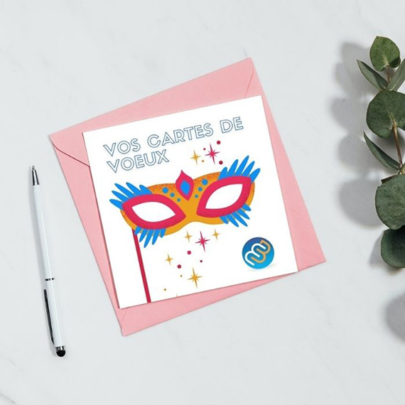 Carte de voeux livraison express